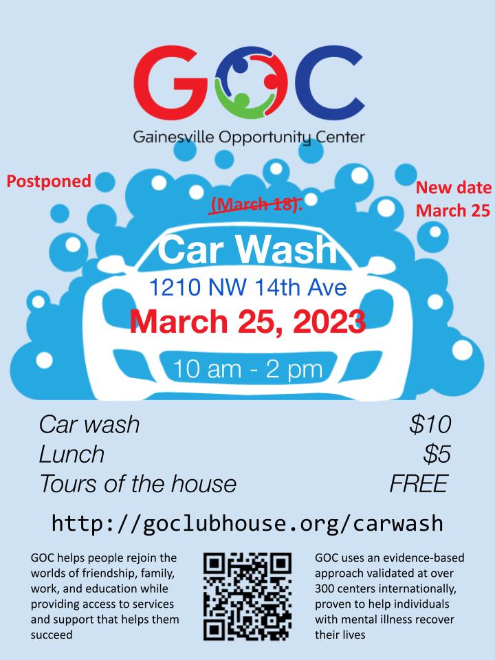 Car Wash Gainesville Opportunity Center